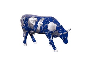 CowParade, figurka-krówka HOROSCOWP, duża/poliresing